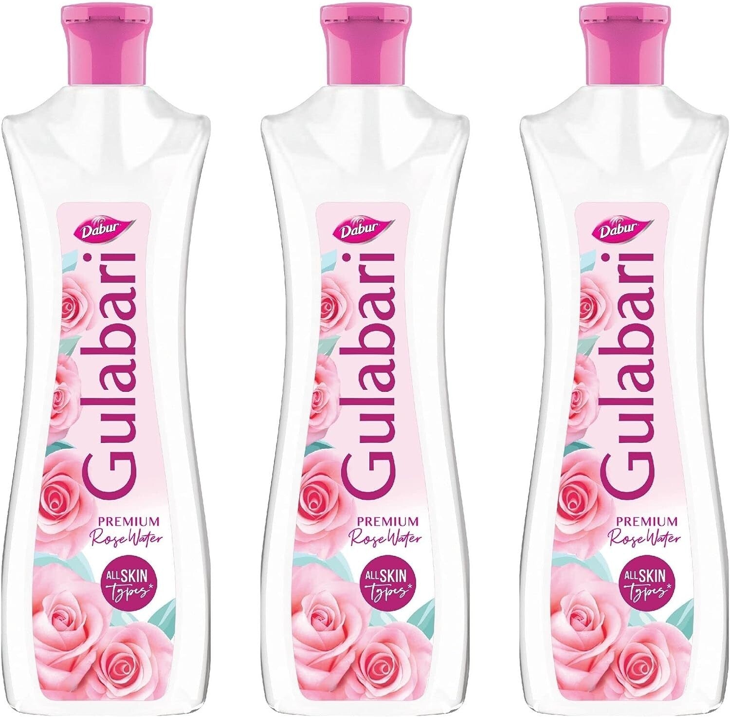 Dabur Gulabari Rose Water, 250 ml (Pack of 3) Free Shipping